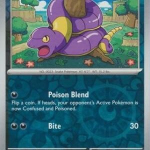SV Temporal Forces 100/162 Ekans (Reverse Holo)