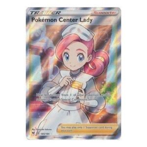 Vivid Voltage 185/185 Pokemon Center Lady (Full Art)