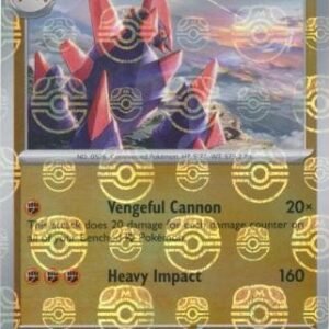 SV White Flare 048/086 Gigalith (MASTER BALL Reverse Holo)