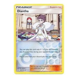 SM Forbidden Light 105/131 Diantha (League Promo STAFF)