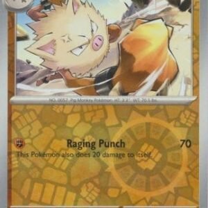 Scarlet & Violet (Base Set) 108/198 Primeape (Reverse Holo)