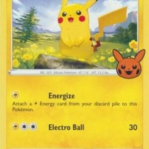 Evolving Skies 049/203 Pikachu (Pikachu Pumpkin Stamp)