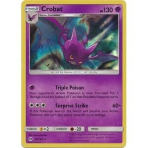 Sun and Moon (Base Set) 56/149 Crobat (Holo)