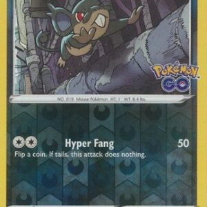 Pokemon GO 041/078 Alolan Rattata (Reverse Holo)