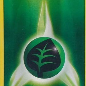 XY Base Set EN01 Grass Energy (Clear Holo)