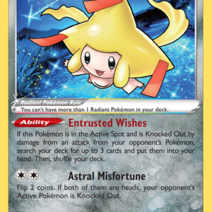 SWSH Silver Tempest 120/195 Radiant Jirachi