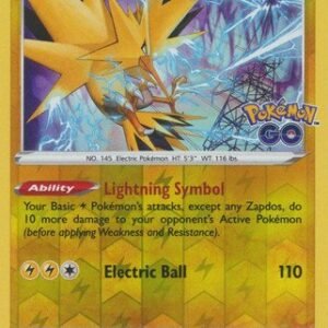 Pokemon GO 029/078 Zapdos (Reverse Holo)