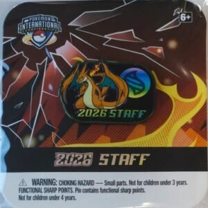 EUIC STAFF 2026 Mega Charizard Y Pin Badge