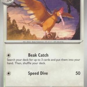 Scarlet & Violet 151 022/165 Fearow
