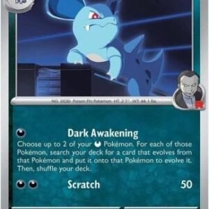 SV Destined Rivals 115/182 Team Rocket's Nidorina