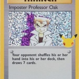 Celebrations Classic Collection 073/102 Imposter Professor Oak (Holo)