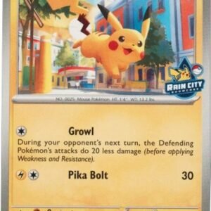 SV Paldea Evolved 062/193 Pikachu (Rain City Showcase)