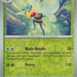 Scarlet & Violet 151 015/165 Beedrill (Reverse Holo)