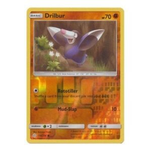 SM Cosmic Eclipse 114/236 Drilbur (Reverse Holo)