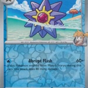 SV Destined Rivals 047/182 Misty's Starmie (Reverse Holo)