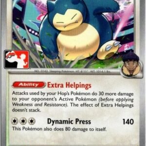 SV Journey Together 117/159 Hop's Snorlax (Prize Pack League Promo Non-Holo)