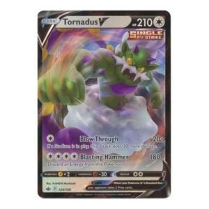 Chilling Reign 124/198 Tornadus V (Half Art)