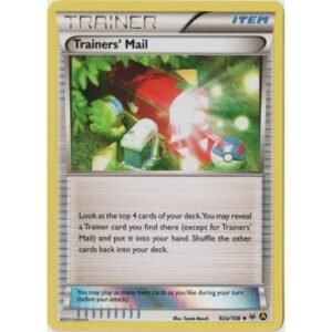 XY Roaring Skies 92a/108 Trainers' Mail (Alt Art HOLO)