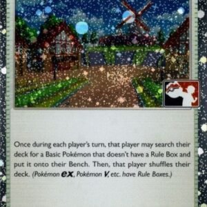 SV Paldea Evolved 171/193 Artazon (Prize Pack League Promo Cosmo Holo)