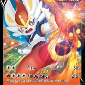 Fusion Strike 044/264 Cinderace V (Half Art)