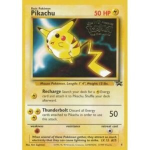 Pokemon Black Star Promo 04 Pikachu