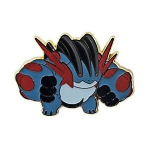 Pokemon Mega Swampert Pin Badge