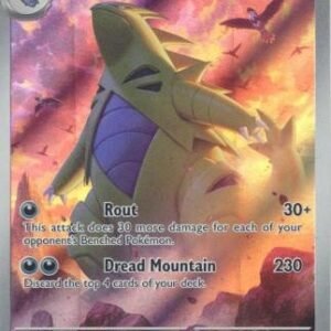 SV Paldea Evolved 222/193 Tyranitar (Illustration Rare)