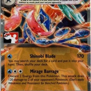 SV Twilight Masquerade 106/167 Greninja ex (Prize Pack League Promo)