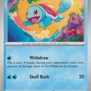 Scarlet & Violet 151 007/165 Squirtle