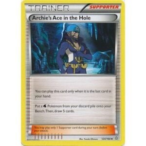 XY Primal Clash 124/160 Archie's Ace in the Hole