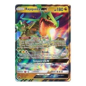 SM Celestial Storm 109/168 Rayquaza GX (Half Art)
