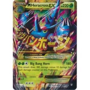 XY Furious Fists 112/111 M Heracross EX (Mega Secret Rare)