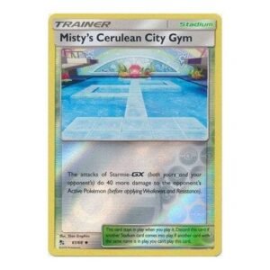 Hidden Fates 61/68 Misty's Cerulean City Gym (Reverse Holo)