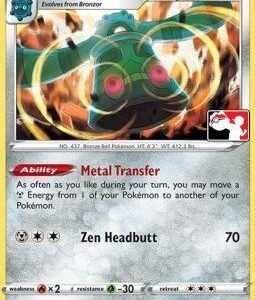 Battle Styles 102/163 Bronzong (Prize Pack League Promo Non-Holo)