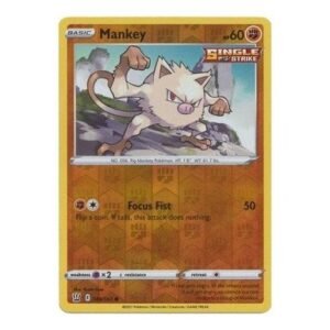 Battle Styles 066/163 Mankey (Reverse Holo)