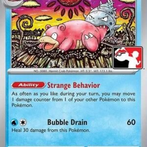 Scarlet & Violet (Base Set) 043/198 Slowbro (Prize Pack League Promo Non-Holo)