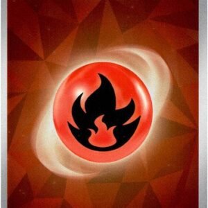 Scarlet & Violet SVE EN10 Basic Fire Energy (Clear Reverse Holo)