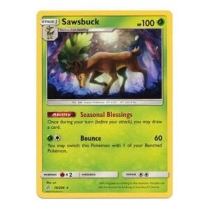 SM Cosmic Eclipse 016/236 Sawsbuck (Non-Holo)