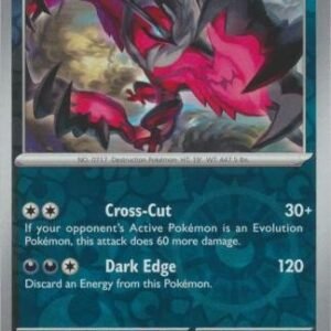 SV Paradox Rift 118/182 Yveltal (Reverse Holo)