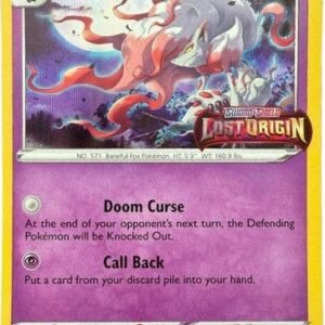 SWSH Lost Origin 076/196 Hisuian Zoroark (Lost Origin Stamp)