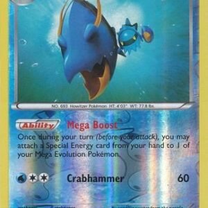 XY Steam Siege 34/114 Clawitzer (Reverse Holo)