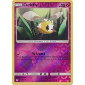 Sun and Moon (Base Set) 92/149 Cutiefly (Reverse Holo)