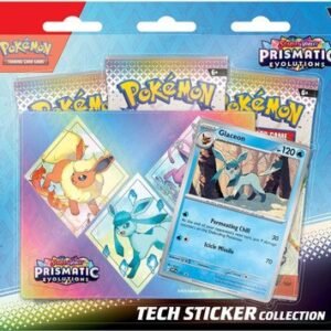 SV Prismatic Evolutions Tech Sticker Collection - Glaceon