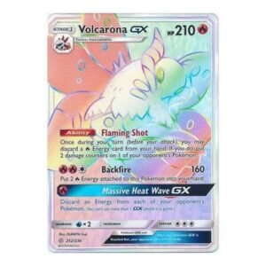 SM Cosmic Eclipse 252/236 Volcarona GX (Rainbow Rare)