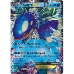 XY Primal Clash 54/160 Kyogre EX (Half Art)