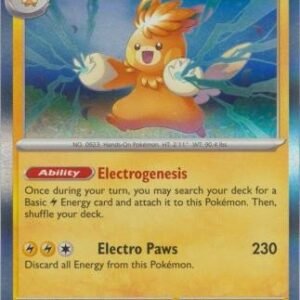Scarlet & Violet (Base Set) 076/198 Pawmot (Holo)