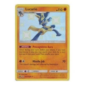 SM Ultra Prism SV22/SV94 Lucario (Hidden Fates Shiny Vault Holo)