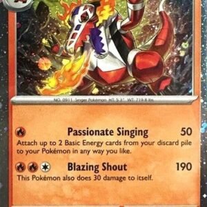 Scarlet & Violet (Base Set) 038/198 Skeledirge (Cosmo Holo)