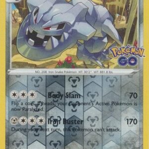 Pokemon GO 044/078 Steelix (Reverse Holo)