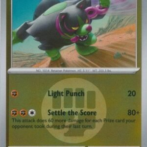 ME Ascended Heroes 122/217 Okidogi (Reverse Holo ENERGY SYMBOL)